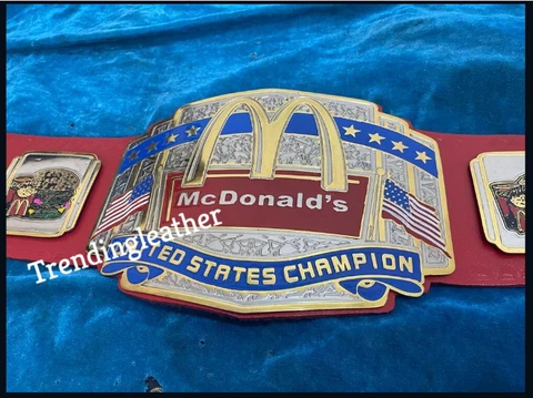 McDonalds UNITED STATES CHAMPIONSHIP BELT ADULT SIZE Cover
