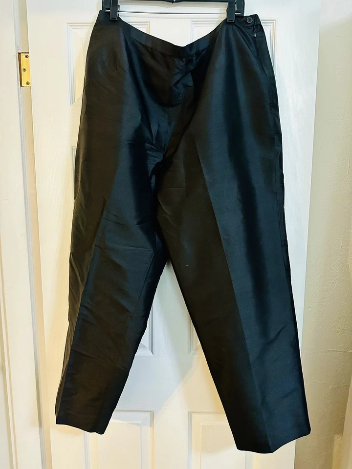 Pantalones de seda para mujer talla grande Due Per Due - talla 22W Foto 1 de 1