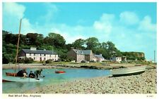 Postcard Red Wharf Bay Anglesey Wales posted 1978