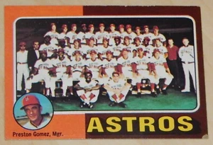 1975 Topps Houston Astros Baseball Cards - Set of 9 Excellent Condition - Picture 1 of 18