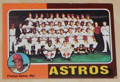 1975 Topps Houston Astros Baseball Cards - Set of 9 Excellent Condition - Image 1 of 4