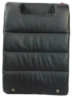 2003 2004  Audi A6 A4 Rear Left Seat Upper Back Cushion Black Leather OEM - Image 1 of 4