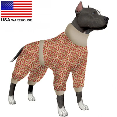 LovinPet большой собаки пижамы комбинезоны высокий воротник одежды домашних животных эластичный комплекты пижамы - Изображение 1 из 4