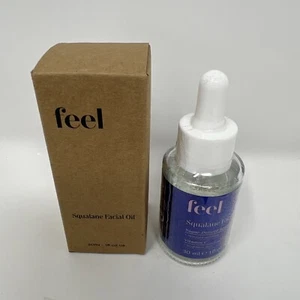 Feel Squalane Facial Oil Vit. C. Brightens & Reduces Wrinkles. 1 Fl Oz. X296 - Picture 1 of 5