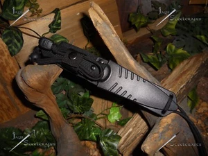 Survivor/Belt/Boot/Neck/Knife/Full tang/Concealable/Survival/Combat/Paracord 550 - Picture 1 of 10