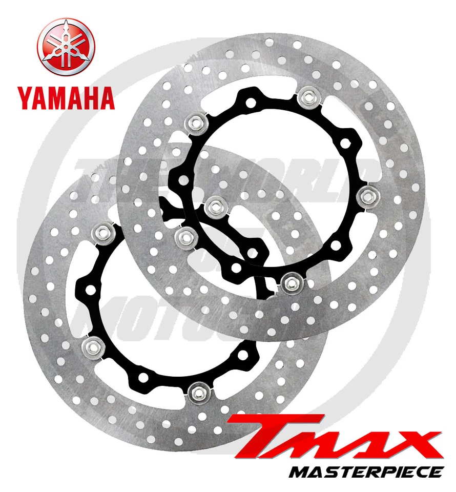 DISCHI/FRENO YAMAHA T-MAX 530 2012 2016 ANTERIORI PER SCOOTER 530 N2 DISCHI 530 - Immagine 1 di 1