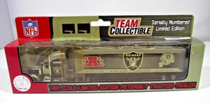 Fleer NFL Team CollectibleS Oakland Raiders 1/80 Scale Semi Truck - Bild 1 von 7
