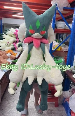 170cm Meowscarada Plush Doll Stuffed Toy Anime Giant Cosplay Plushie Pillow Gift - Image 1 of 4