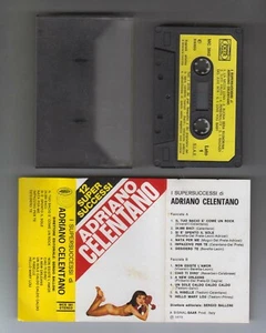 Mc I supersuccessi di ADRIANO CELENTANO 12 Joker Prima edizion 1973 musicassetta - Foto 1 di 1