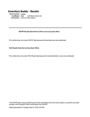 Conjunto de piezas de freno antibloqueo ABS de 4 ruedas para furgoneta Express 1500 03-07 1268881 Foto 1 de 4