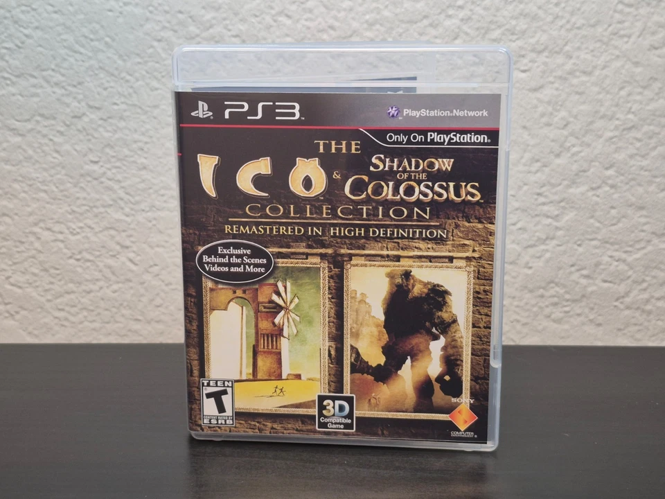 PS3 Ico & Shadow of the Colossus Collection Game Complete CIB NM Mint Disc - Image 1 of 3