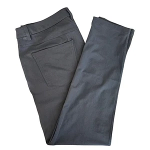 Pantalones Lululemon ABC para hombre Warpstreme 5 bolsillos informales golf gris oscuro W 33 | L 30 - Imagen 1 de 19