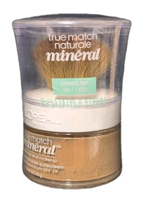 L'ORÉAL True Match Mineral Foundation Powder Classic Tan N6-7 / 470 NEW Sealed - Image 1 of 4