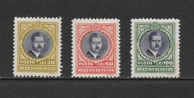 ROMANIA SCOTT 400 - JUEGO 402 MH - 1931 KING CAROL II Foto 1 de 2