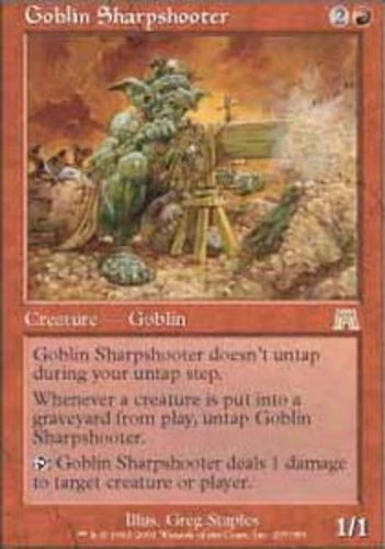 Moderate Play x 1 Goblin Sharpshooter Onslaught - Image 1 of 1