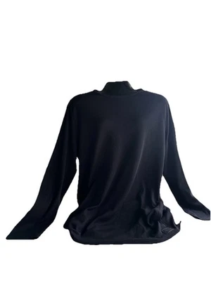 Men’s 3XL Fitted Black Long Sleeve Waffle Shirt Kangaroo Pocket Under Armour - Image 1 of 4
