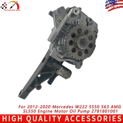 NUEVA bomba de aceite de motor para 12-20 Mercedes W222 S550 S63 AMG SL550 2781801001 Foto 1 de 4