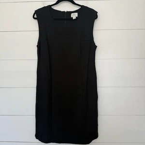 So Slimming Chico’s Mujer’s 2 Negro Vestido de Carrera Oficina Núcleo - Imagen 1 de 4