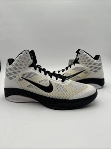 Nike Zoom Hyperfuse Holiday bianche nere 2010 taglia 12,5 nuove 407622-101 - Foto 1 di 21