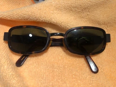 Vintage Byblos Tortoise Shell Sunglasses 632-S 3187 Shades Unisex  - Image 1 of 4