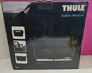 THULE Sweden GoBox Medium, Water Resistant, Dual Compartments, Black/Gray GO BOX - Picture 1 of 1