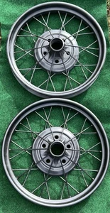 1930 1931 Ford Model A 19" Wire Spoke Wheels 5 Lug Pair Original Vintage Nice - Bild 1 von 11