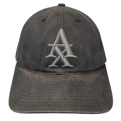 Chapéu de beisebol AX Slideback preto tamanho único bordado Armani Exchange - Imagem 1 de 4