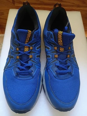 ASICS мужчин GEL-VENTURE 8 работает Trail туфли кроссовки серый синий черный размер 12 - Изображение 1 из 4