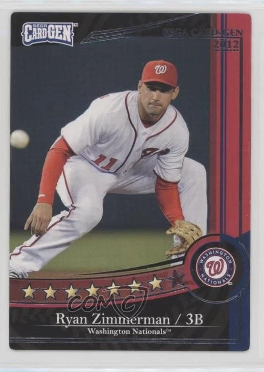 2012 Topps Sega Card-Gen Ryan Zimmerman #J12-399 - Image 1 of 2