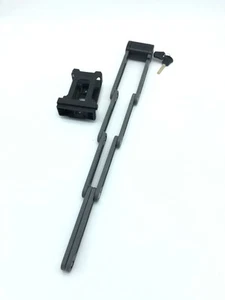 FISCHER Faltschloss Fahrrad 110 cm, Soft-Touch, inkl. Halterung, Schwarz - Foto 1 di 6