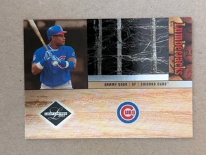 2004 Leaf Limited - Lumberjacks Sammy Sosa #LJ-33 /539 - Picture 1 of 3