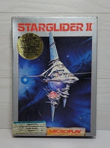 Starglider II IBM-PC Tandy 1000 Floppy Disks Manual Paperwork Microplay Software - Picture 1 of 6