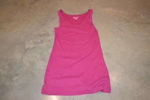 A0- Camiseta sin mangas Acanalada Fucsia Perfecta Azul Marino Antigua Talla Juniors Mediana - Imagen 1 de 2