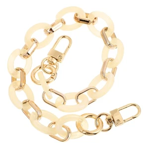 Resin Purse Handle Shoulder Bag Strap Decoration Chain Handbag h - Picture 1 of 12