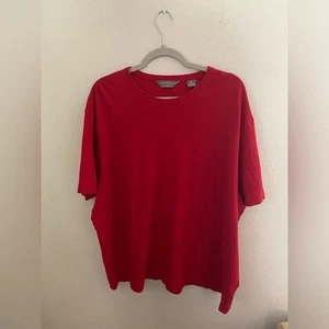 Herren T-Shirt Daniel Cremieux Signature Collection Rot 100% Pima Baumwolle XXL - Bild 1 von 3