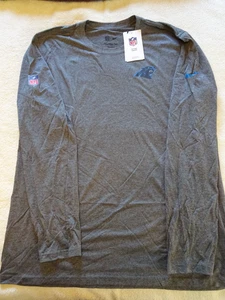 NFL Carolina Panthers Neu Nike Dri-Fit Langarmshirt - Bild 1 von 4