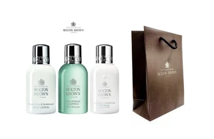 Molton Brown 4-Piece Gift Set 30ml Each – Shampoo, Conditioner & Body Lotion Bag - Picture 1 of 5