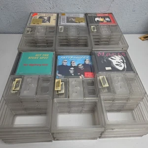 53 Sealed CD Lot Alpha Longbox Security Display Cases Jazz Blues Funk Soul Rap - Picture 1 of 11