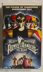 Mighty Morphin Power Rangers The Movie 1995 VHS Tested Working Free Shipping - Picture 1 of 9