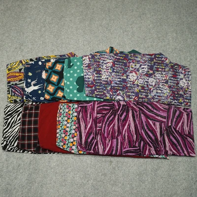 Lote de 10 leggings elásticos Lularoe para mujer talla TC Foto 1 de 4