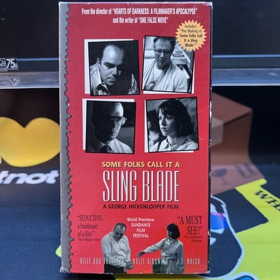 Some Folks Call It A Sling Blade (1995 VHS Short Film) Billy Bob Thornton Foto 1 de 4