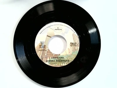 Johnny Rodriguez – Louisiana / I Wonder If I Ever Said Goodbye 7" Single 1976 - Image 1 of 2