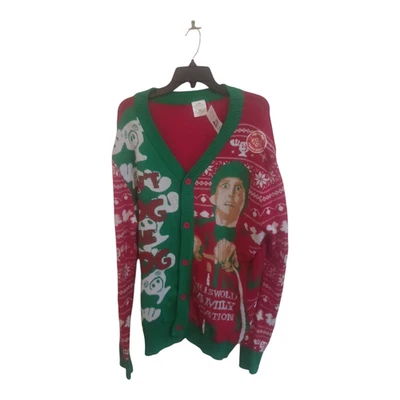 National Lampoon's Christmas Vacation Men's Holiday Cardigan Sweater - XL - Image 1 of 4