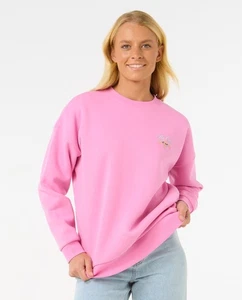 Rip Curl Hibiscus Diamond Heritage Pullover - M - Neu - Bild 1 von 6