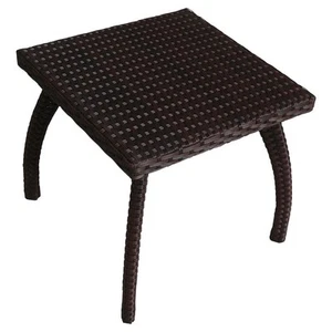 Honolulu Wicker Patio Accent Table - Brown - Christopher Knight Home - Picture 1 of 4