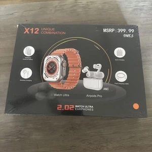 X12 Unique Combination Series 8 49mm Case Smartwatch 2.02 Zegarek Ultra słuchawki - Zdjęcie 1 z 10