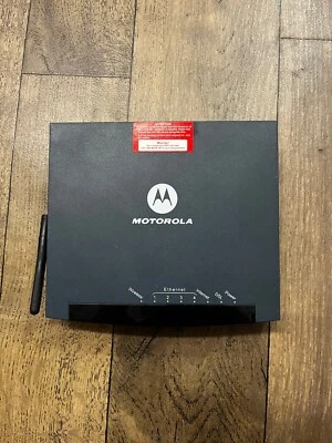 MOTOROLA Wireless Router GZ53347 DSL Ethernet 4 Port - Image 1 of 3