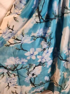 Voodoo Vixen Women's Blue Floral Dress Size Medium - Picture 1 of 8