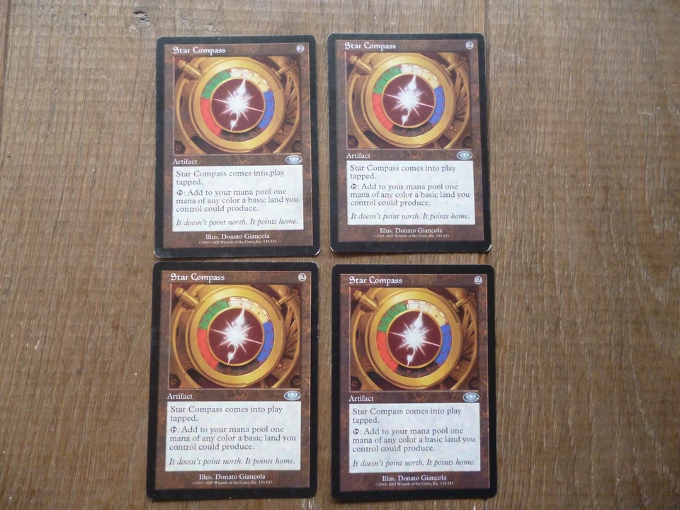 MTG 4 x Star Compass uncommon Planeshift Magic The Gathering Playset - Image 1 of 1