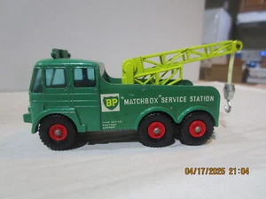 Matchbox KING SIZE K-12 Foden Heavy Wreck Truck BP " Matchbox Service Station " - Picture 1 of 10